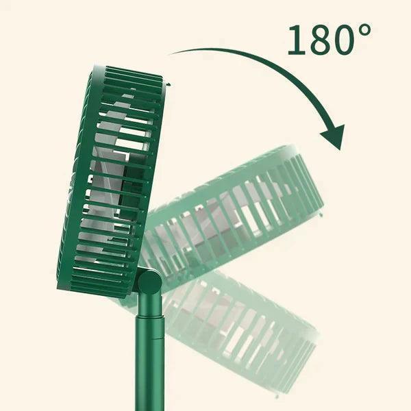 Ventilador Portátil Silencioso Inteligente Com Controle Remoto - Loja Juso