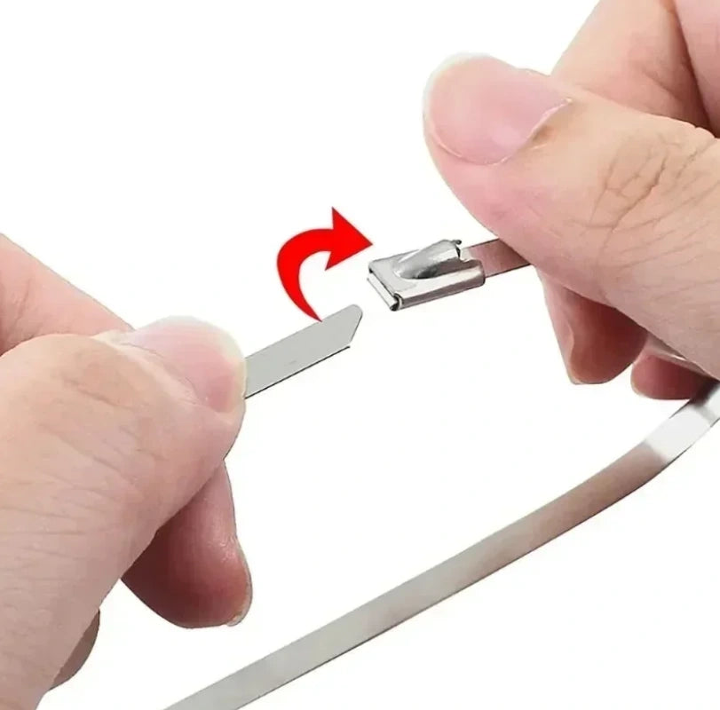 abraçadeira aço inoxidável, kit abraçadeiras inox, abraçadeira mangueira inox, abraçadeira anticorrosão fios, abraçadeira inox automotivo, abraçadeira resistente vibração, abraçadeira industrial inox, abraçadeira duto fixação, abraçadeira externa inox, kit 40 abraçadeiras inox