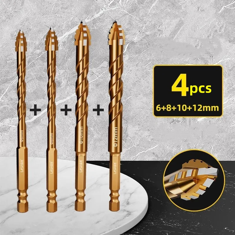 Kit Brocas 4 Gumes de Alta Durabilidade [ÚLTIMAS UNIDADES + BRINDE]