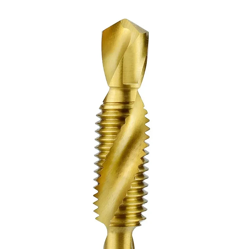 Kit Brocas Rosca 3 em 1 - Perfura, Chanfra e dá Acabamento