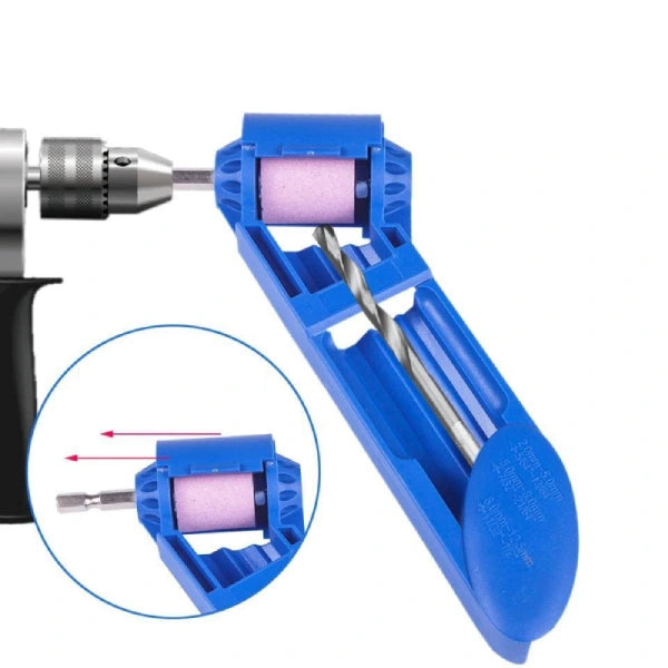 afiador de brocas furadeira, afiar broca elétrica, afiador broca 2 a 12mm, afiador broca rebolo corindo, recuperar broca cega furadeira, afiador broca encaixe sextavado, afiador broca ABS premium, afiar broca rápido 1 minuto, afiador broca portátil obra, economizar broca furadeira