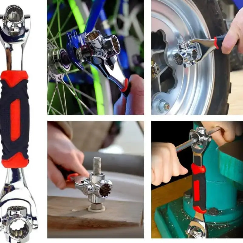 Chave Grip 360° - Universal e Multifuncional 48 Funções
