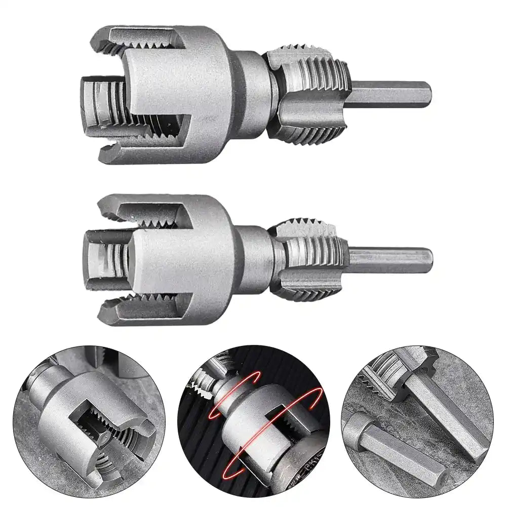 Kit Rosqueador de Tubos, PVC, MPP E PPR 2 em 1 - Interno e Externo