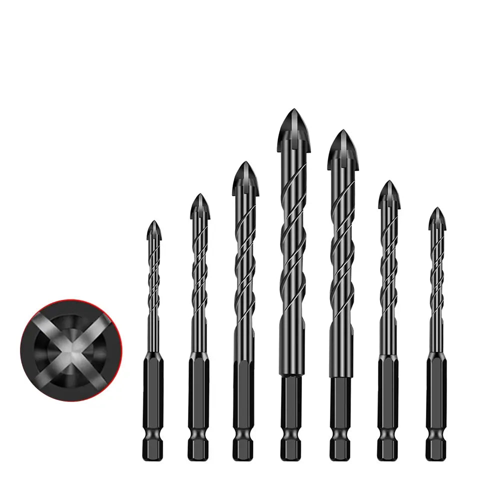 Kit de Brocas Para Porcelanato, Vidro e Cerâmica