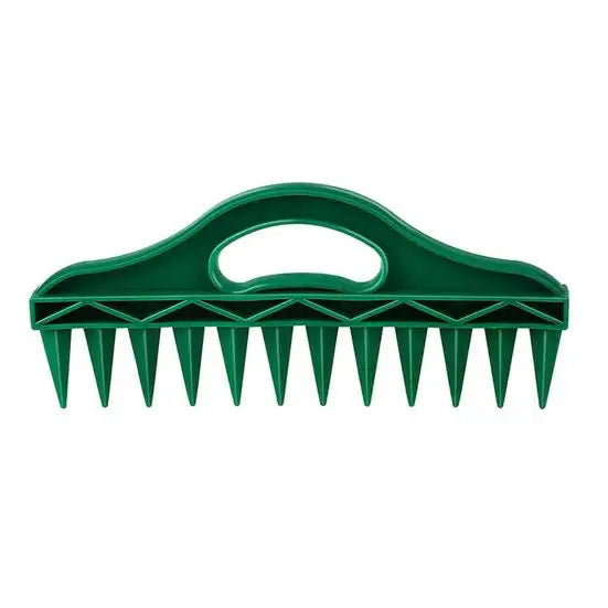 rastelo plantador sementes, plantador 12 dentes horta, ferramenta plantio fileiras, plantador sementes jardim, rastelo ergonômico horta, plantio uniforme canteiro, ferramenta horta urbana, plantador PP resistente, sementes espaçamento uniforme, ferramenta plantio vaso