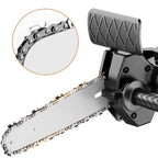 adaptador motosserra furadeira, conversor furadeira motosserra, poda galhos furadeira elétrica, motosserra portátil adaptador, corte troncos furadeira, acessório furadeira jardim, kit motosserra furadeira 6mm, motosserra barata adaptador, furadeira corte madeira galhos, adaptador corrente furadeira