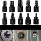 Kit 10 Extratores de Parafuso Quebrado - Soquete Sextavado