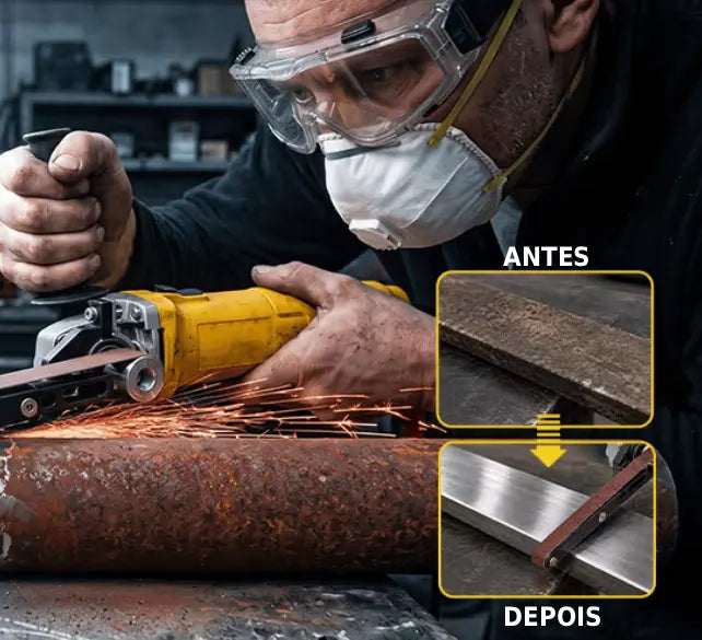 Kit Adaptador Cinta para Lixadeira