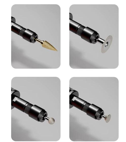 Kit de Conversão para Esmerilhadeira Angular 🔧 -  Ideal para Esculpir e Polir