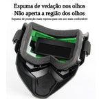 Máscara de Soldagem com Escurecimento Automático + Brinde